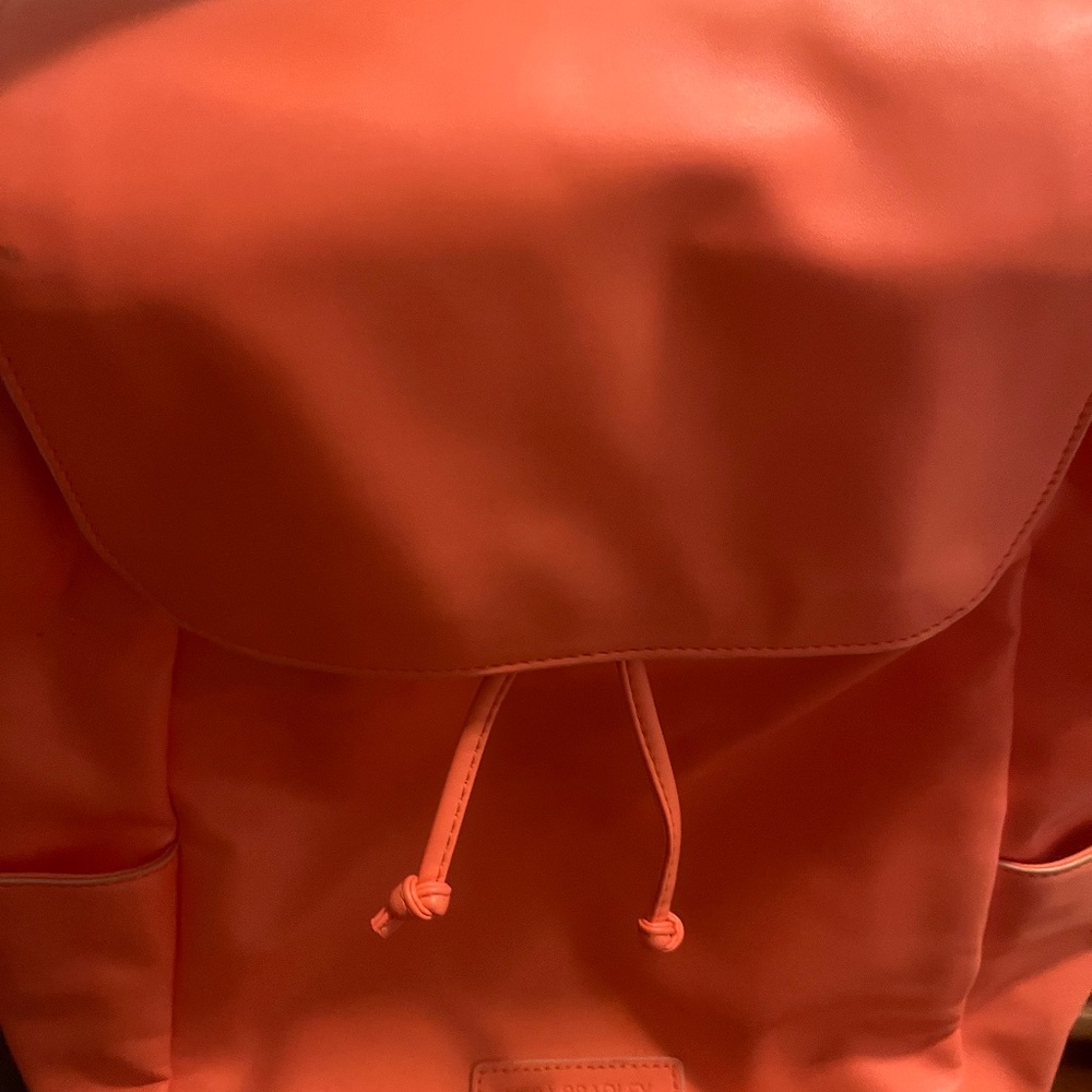 Vera Bradley leather backpack/purse